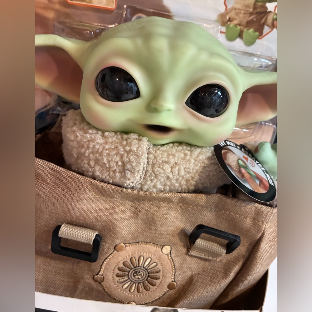 Star Wars The Child Plush in Green and Tan Outfit